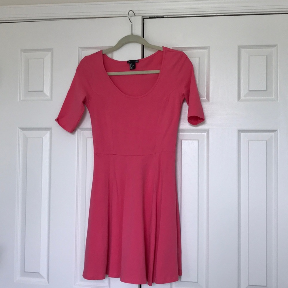 Pink Flare Dress